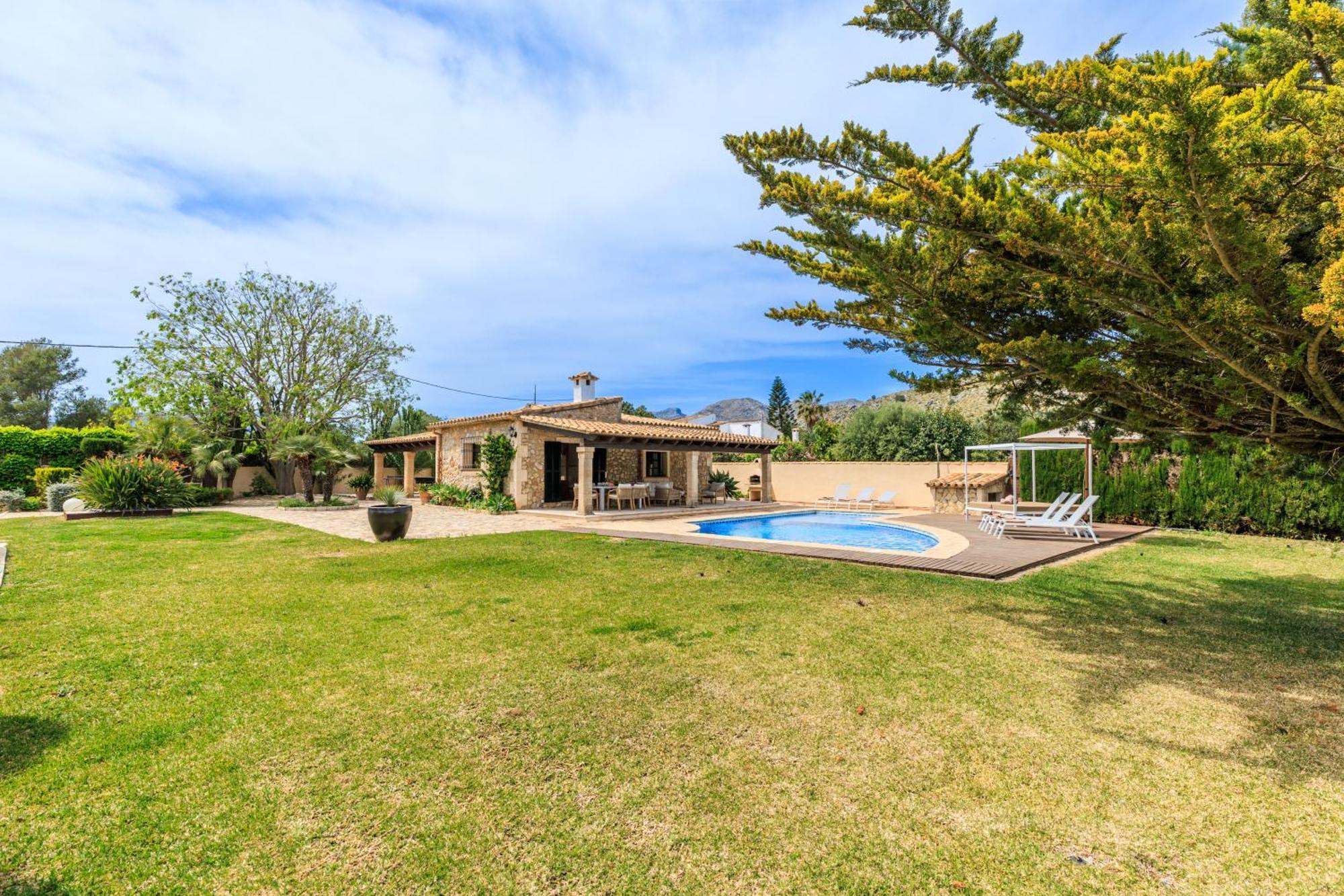Villa Benvingut Port de Pollença Exteriör bild